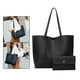 thumbnail image 4 of Bolsos tote Baoblaze de cuero para mujer Hobo Satchel Negro, 4 of 7