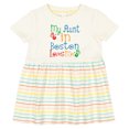 thumbnail image 3 of Inktastic My Aunt in Boston Loves Me Girls Baby Dress, 3 of 5