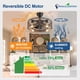 thumbnail image 5 of Ventilador de Techo DINGLILIGHTING 20" Nogal con Control Remoto y Luz LED, 5 of 9