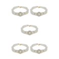 thumbnail image 1 of Collar corto de cristal brillante Minnieouse con perlas Vintage elegante para mujer, 1 of 6