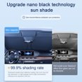 thumbnail image 6 of Mdesiwst Sunshade Foldable Light Blocking Heat Insulation UV Protection Summer Car Windshield Cover Sun Shade Visor Protector Interior Accessories, 6 of 6