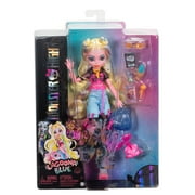 Monster High Lagoona Blue Fashion Doll with Pet Fish Neptuna, Mesh Tee, Cargo Pants and Accessories