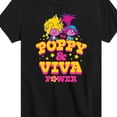 thumbnail image 3 of Trolls - Band Together - Poppy and Viva Power - Toddler and Youth Short Sleeve Graphic T-Shirt, 3 of 5