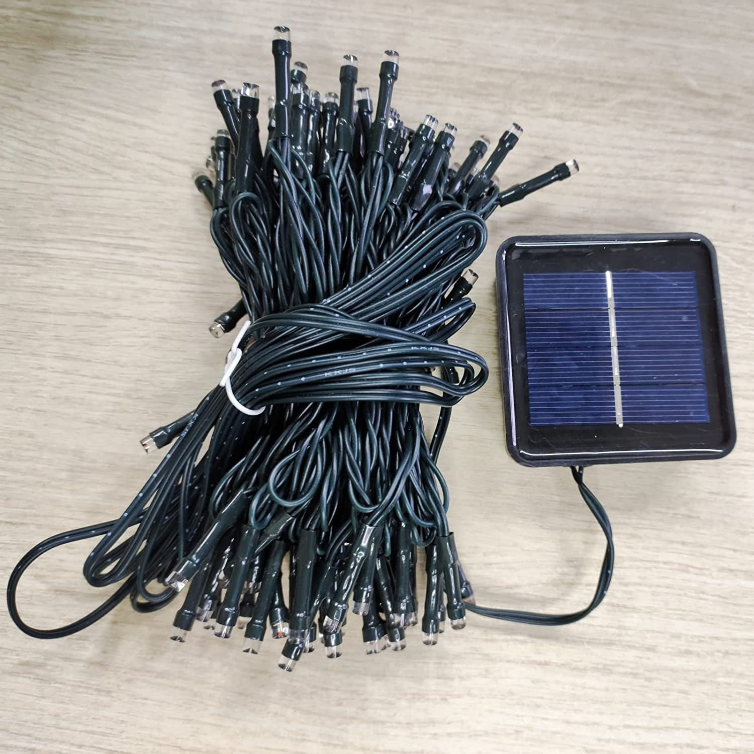 JMEXSUSS 2 Pack Blue Solar Christmas Lights, 100 LED 42.7ft Solar String Lights Outdoor Waterproof, 8 Modes Solar Lights for Christmas Tree, Halloween, Gardens, Party, Xmas, Outdoors