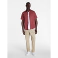 thumbnail image 2 of George Men's & Big Men's Modern Fit Poplin Button Up Shirt with Short Sleeves, Sizes XS-3XL, 2 of 5