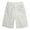 White-2729, variant on Children's Denim Shorts,Ribbed Elastic WaistBand with Strings Summer Jeans Half Pants, Light Blue, 6-7 Years
