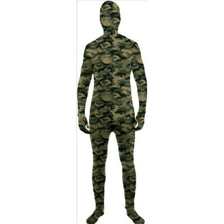 Costumes for all Occasions FM71794 Skin Suit Camo Child Large
