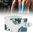 thumbnail image 4 of Whataatahia Cinta deportiva adhesiva elástica de algodón para lesiones por tensión, vendaje muscular, vendaje con flejes, tigre, 4 of 6