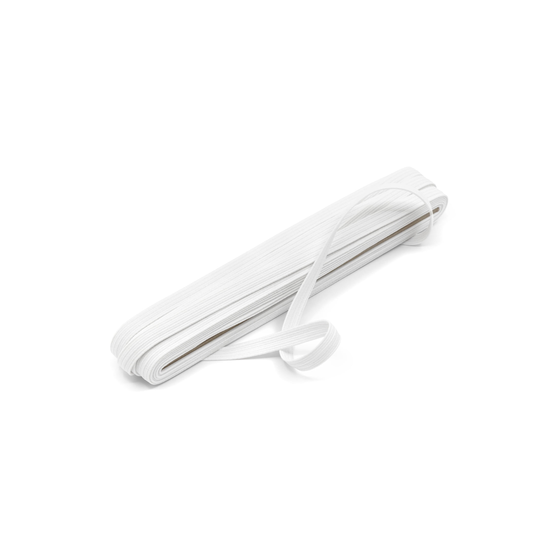 (3 pack) Dritz 1/4" Sewing & Crafting Braided Elastic White 8 Yards