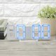 thumbnail image 2 of Multifunctional Smart LED Digital Clock for Home with Temperature and Calendar Display (White Frame, Blue Light), 2 of 4