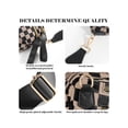 thumbnail image 4 of Gynky Checkered Crossbody Bag Bum Bags for Women, Spacious Nylon Shoulder Handbag Purse Fanny Packs Belt Bag, 4 of 6