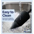 thumbnail image 5 of World's Best Plunger - Unclogger Tools for Unblocking Toilet - Heavy Duty Plungers for Bathroom - Unique Unblocker Design - Remover Tool to Unblock Toilet Blockage - Black, 5 of 7