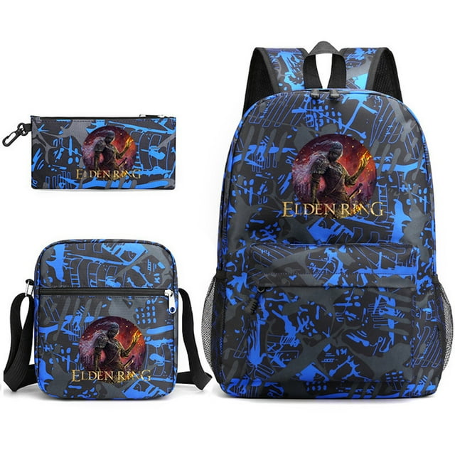 Juego de mochilas escolares de 3 piezas para estudiantes con bolsa de hombro
