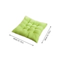 thumbnail image 4 of Tuvgenk office chair cushion 100%Polyester seat cushion meditation cushion For Interior Use Rectangle Green, 4 of 5