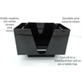 thumbnail image 2 of 7100-Napkin Caddy Black, 2 of 3