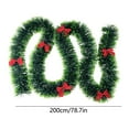 thumbnail image 3 of Chanana Guirlandes de Noël en Guirlande avec Nœuds Rouges pour Intérieur et Extérieur Fête de Noël et Autres Festivités, 3 of 6