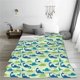 thumbnail image 5 of Balery Cute Dinosaur Blue Green Manta de Felpa Suave y Acogedora – Cobija de Franela Aterciopelada para Cama, Lavable y Cálida para Sofá, Mascotas, Transpirable-60"x50", 5 of 7