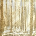 thumbnail image 3 of Kimberly, Allen 20x20 Black Modern Framed Museum Art Print Titled - Forest of Gold 1, 3 of 5