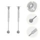 thumbnail image 3 of 2 Pcs Lift Support Gas Strut Gas Spring Lid Support Kitchen Cabinet Hinges Gas Shocks, 3 of 3