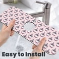 thumbnail image 6 of Sikiie Cute Cupcake Splash Guard for Sink Faucet-1 PC Super Absorbent Fast Drying Mat Sink Gadgets-Splash Guard for Kitchen, Sink Mat, 6 of 7