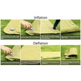 thumbnail image 6 of Cyfie Double Sleeping Pad for Camping, 4" Ultra Thick for 2 Person Self-Inflating Portable Camp Mattress with Pillow & Foot Pump for Backpacking, Hiking,Travel, Tent (Green), 6 of 10