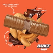 BUILT Bar Puff Protein Snack Bars, 17g Protein, Peanut Butter Cup, Gluten Free - 12 Pack
