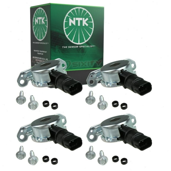 4 pc NTK Variable Timing Solenoid VVTs compatible with Ford Mustang 5.0L V8 2011-2019