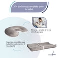 thumbnail image 3 of Pack de Bebé con Nido + Almohada de Lactancia + Cambiador Gris, 3 of 6