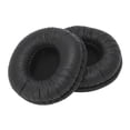 thumbnail image 1 of Ear Pads, Reduce External Noise Easy To Install Artificial Black Headset Earpad  For PX100 PX200 PMX200, 1 of 8