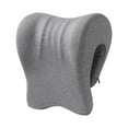 thumbnail image 5 of Kuntesetty Neck Support for Office Chair Comfortable Memory Foam Head Rest Pillow Removable Gray, 5 of 9