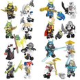 thumbnail image 1 of 16 Poupées de Blocs de Construction Phantom Ninja Assemblées Minifigurines Jouets, 1 of 1