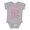 AC-Heather Grey, variant on Cutie Pi Math Boys or Girls Baby Bodysuit