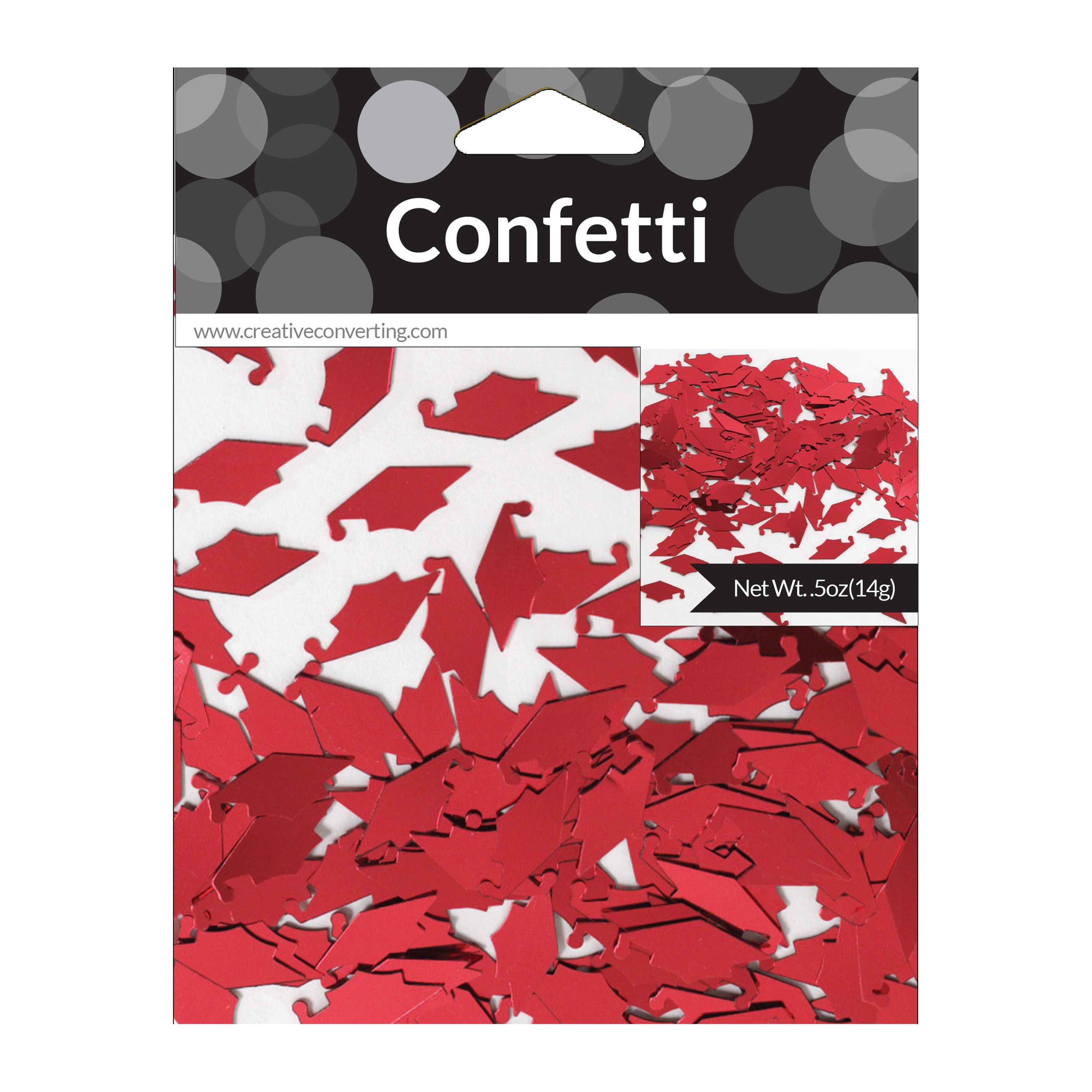 Creative Converting Red Graduation Confetti