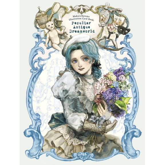 Makura Kurama Illustration Card Book: Peculiar Antique Dreamworld, (Hardcover)
