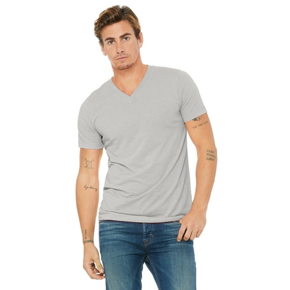 Bella + Canvas Unisex Jersey Short-Sleeve V-Neck T-Shirt - 3005