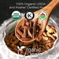 thumbnail image 5 of Organic Way Dandelion Root Whole (Taraxacum Officinale) - European Wild-Harvest | Organic & Kosher Certified | Raw, Vegan, Non GMO & Gluten Free | USDA Certified | Origin - Albania (1/2 lbs / 8 oz), 5 of 8
