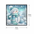thumbnail image 3 of 2026 Christmas Diamond Art Kit, Complete DIY Diamond Painting Set for Home Wall Decor & Gifting (Without Frame) Snowman, 3 of 4