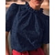 thumbnail image 4 of Blusa Prettygarden de verano bordada con ojales para mujer, color azul marino, 4 of 7