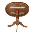 thumbnail image 6 of 36" Round Top Pedestal Table with 12" Leaf, 40.9"H, 6 of 9