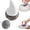 Grey, variant on Steel Wool Scrubber with Handle, cast iron cleaning kit, pan cleaner heavy duty, Heavy Duty Cleaner for Dishes, Cast Iron, Pots, Pans & Grills