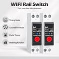 thumbnail image 3 of Smart WiFi Din Rail Switch with Energy Monitoring, Remote Control via Mobile App, and Voice Command Compatibility with Alexa & Google Assistant, 3 of 6