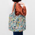 thumbnail image 6 of General Cute Animals Canvas Shoulder Bag, 6 of 7