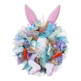 thumbnail image 2 of ddioayh Easter Wreath Plastic Decorative Hanging Ornament for Indoor Outdoor Home Decor Perfect for Fireplace Front Door Living Room Wall Easter Party Spring Decoration, 2 of 9