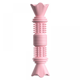 thumbnail image 1 of Juguetes para masticar para perros, masticadores agresivos, palo Molar para cachorros con forma de caramelo seguro, rosa claro, 14,5*4cm, 1 of 5