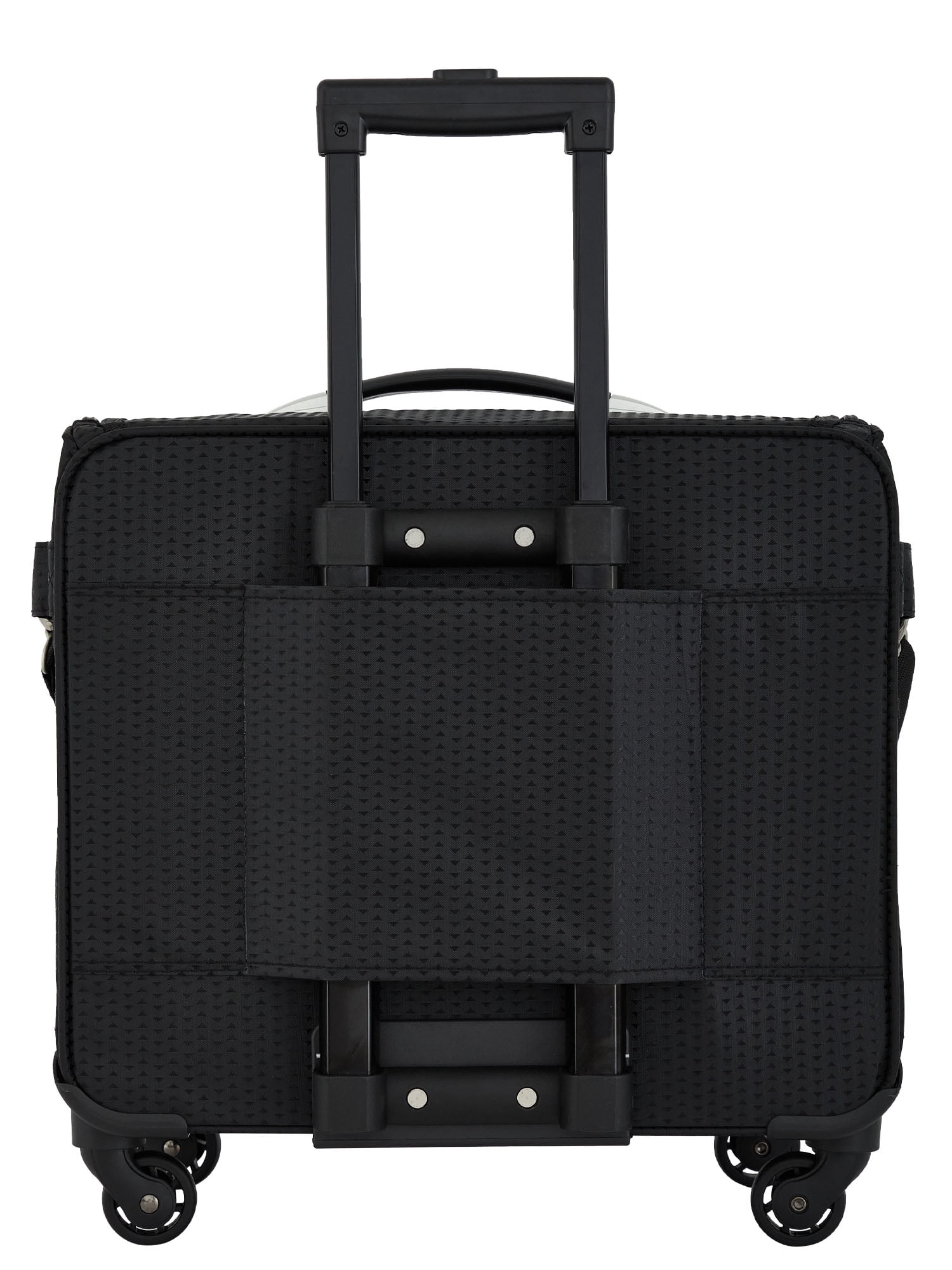 Travelers Club 17-inch Travel 4-Wheel Rolling Sewing Machine Bag, Black