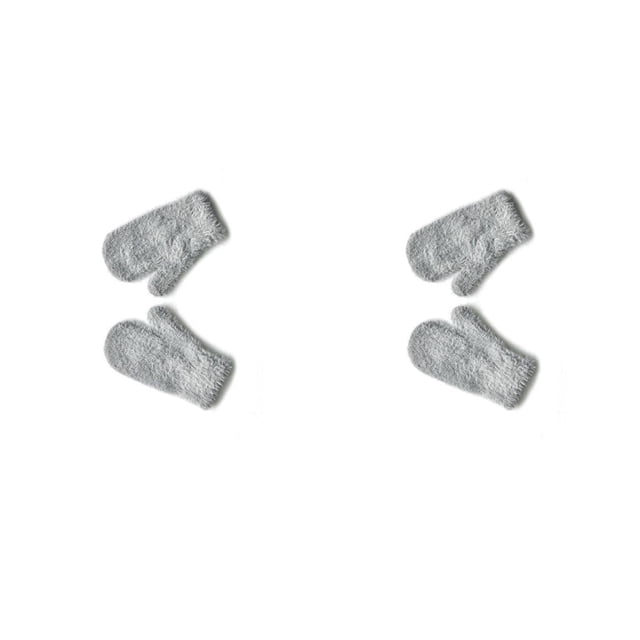 Sonducket 1 par de manoplas para niños pequeños, accesorios de ropa para niños y niñas, gris claro gris claro 2piezas Sonducket CBP205287