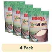 (4 pack) Iberia Organic Cane Sugar, 24 oz