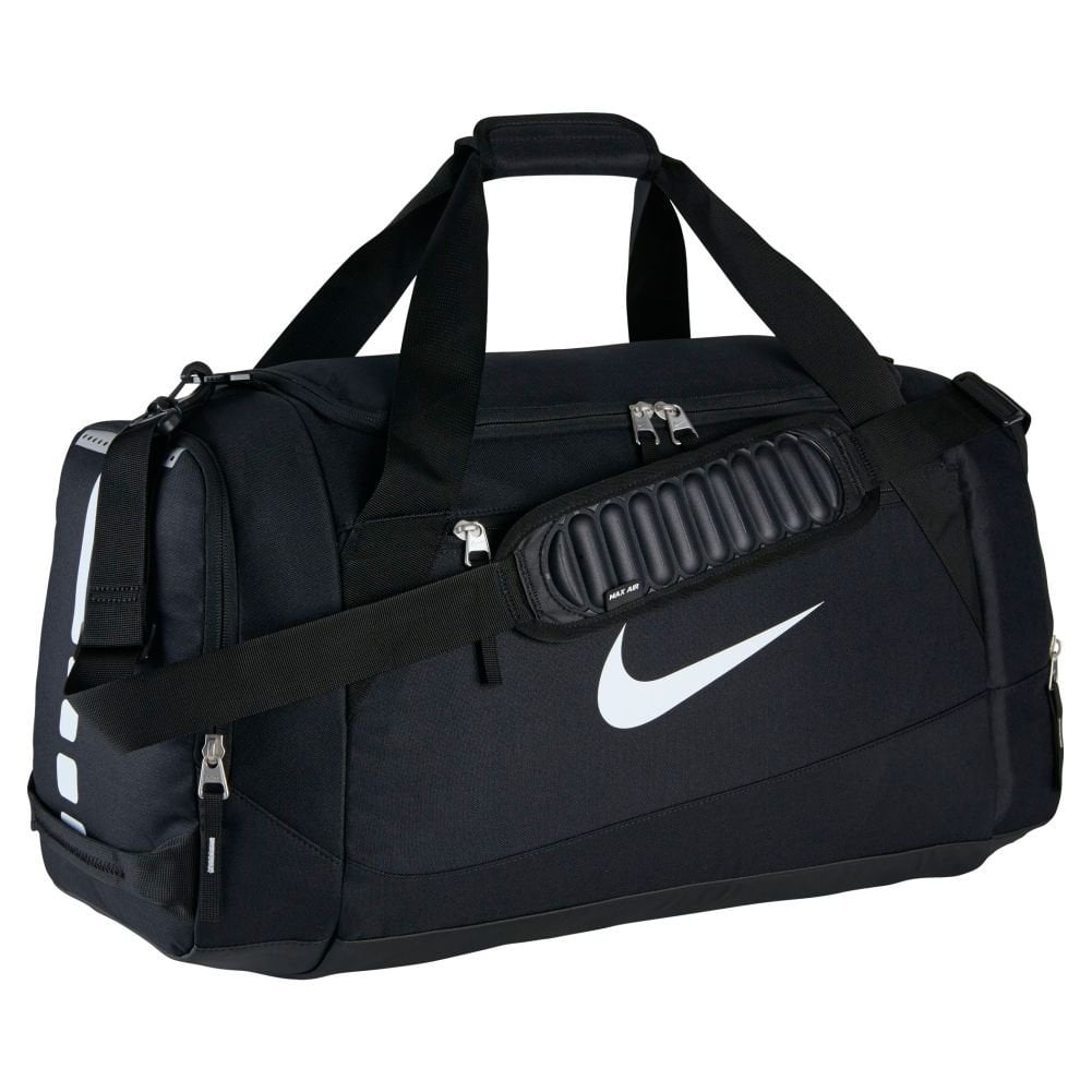 Nike Hoops Large Elite Max Air Team Duffle Bag-Black/Black - Walmart.com
