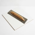 thumbnail image 4 of kowaku Notched Trowel Even Spreading Notched Tiling Trowel Professional Finishing Adhesive Spreader for Tilers, DIY Enthusiasts, Home Renovation, Flooring, 4 of 10
