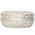 thumbnail image 2 of Voluspa 3 Wick Decorative Tin Candle - Suede Blanc, 2 of 3